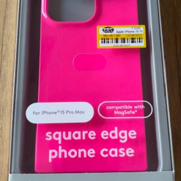 NWT Square Edge iphone 15 pro MAX Compatible with MagSafe - Picture 3 of 3